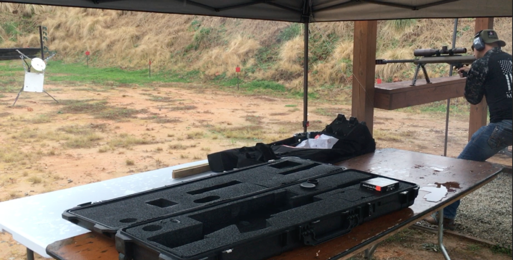 Shooting 50 BMG 20 Feet From Target